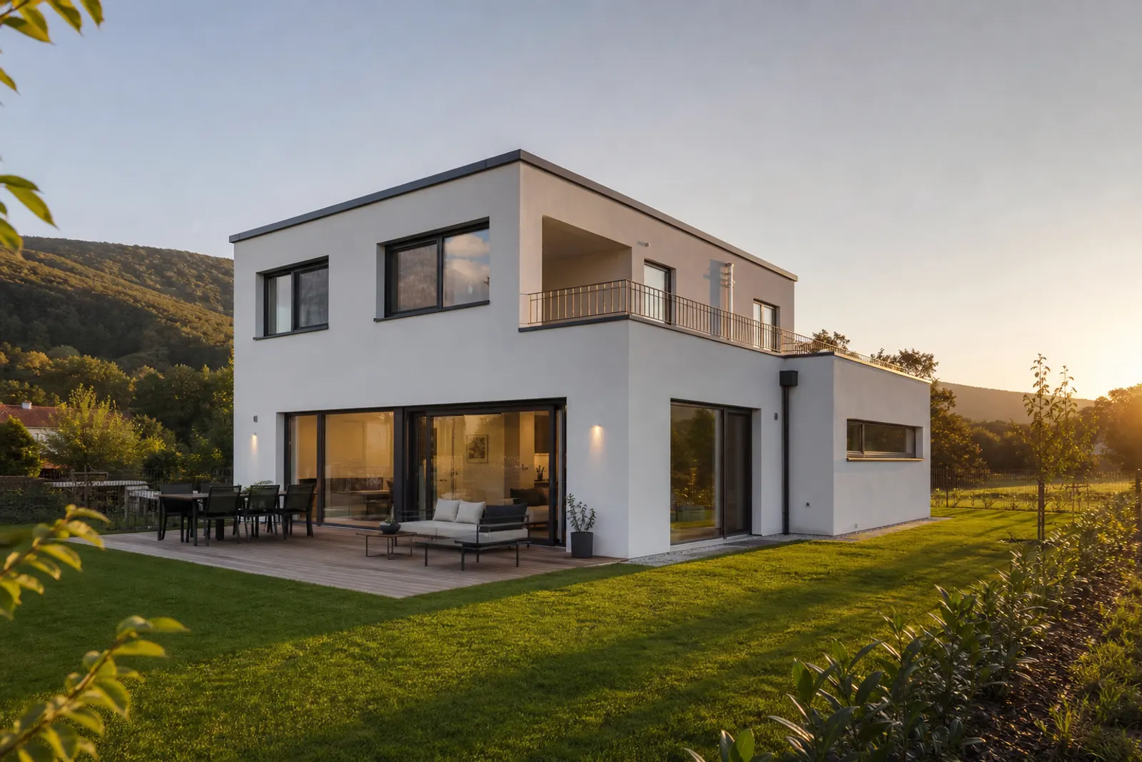 Modernes Einfamilienhaus mit klarer Architektur in Niederösterreich