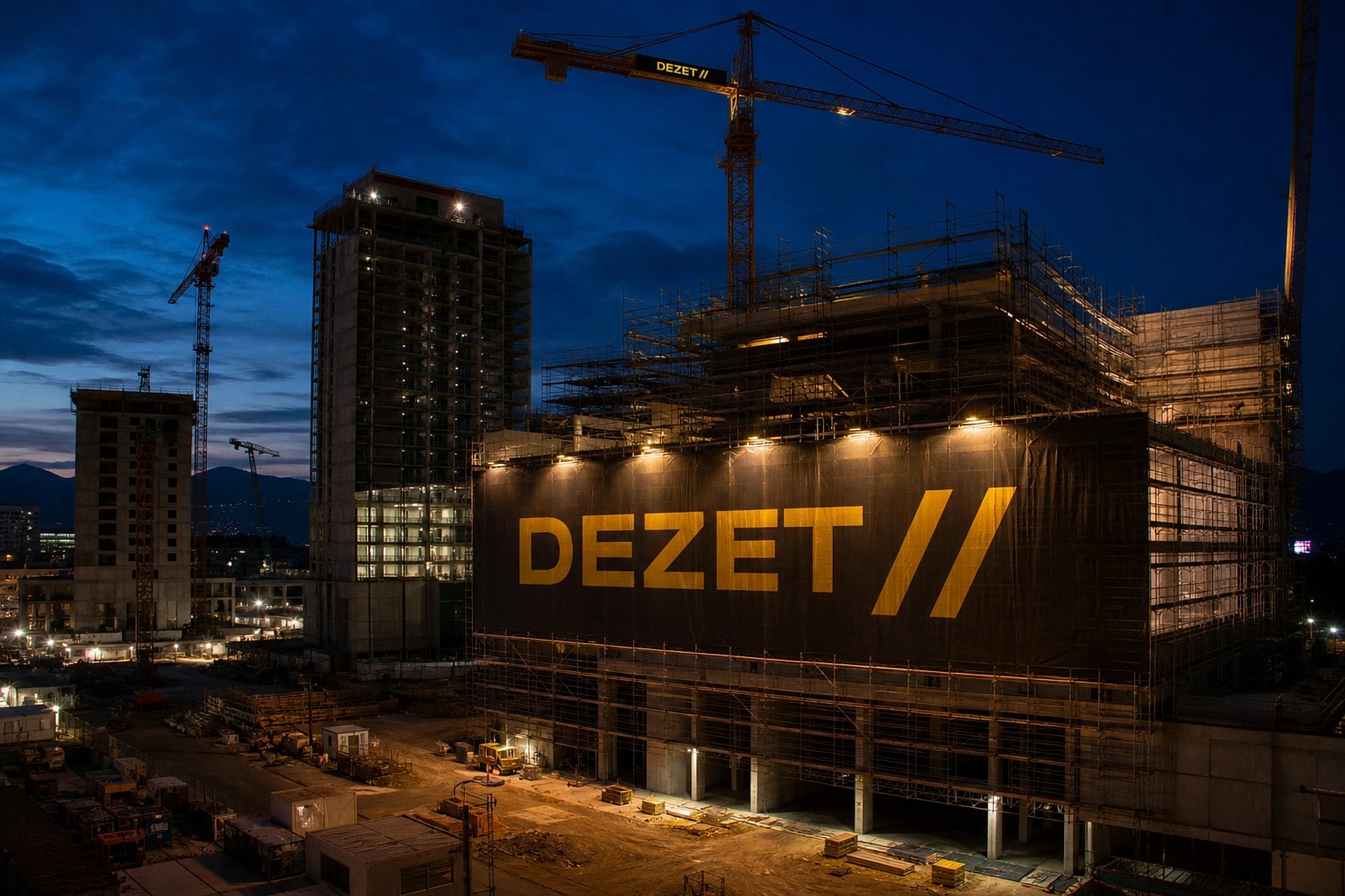 Generalunternehmer Wien – Großbaustelle DEZET BAU