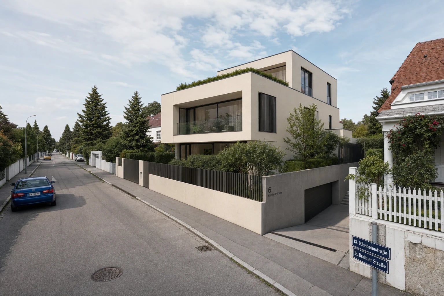 Villa Klesheimstraße 6 Baden – Neubau Generalunternehmer DEZET BAU